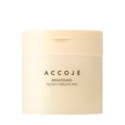 Επιθέματα Τόνερ για Λάμψη Accoje Brightening Glow V Peeling Pad Toner Pad 70pcs