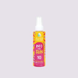 Ξηρό Αντηλιακό Λάδι Aloe Colors Into The Sun Tanning Oil spf10 150ml