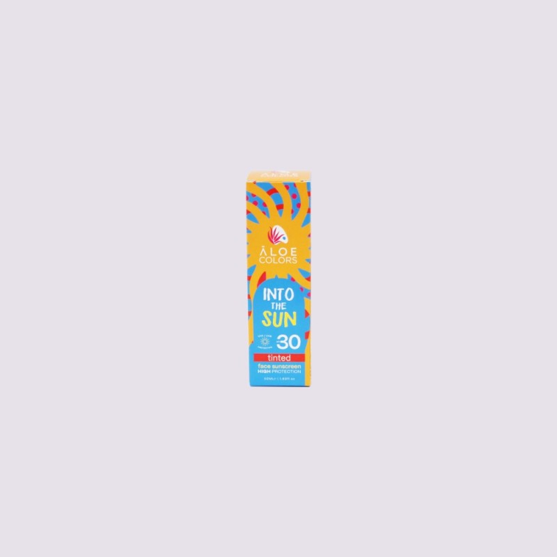 Αντηλιακή Κρέμα Προσώπου Aloe Colors Into The Sun Face Sunscreen spf30 Tinted 50ml Αντηλιακή Κρέμα Προσώπου Aloe Colors Into The Sun Face Sunscreen spf30 Tinted 50ml