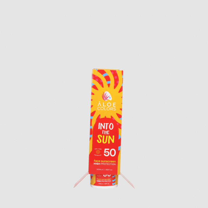 Αντηλιακή Κρέμα Προσώπου Aloe Colors Into The Sun Face Sunscreen spf50 50ml Αντηλιακή Κρέμα Προσώπου Aloe Colors Into The Sun Face Sunscreen spf50 50ml