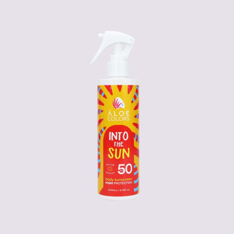Αντηλιακό Σώματος Aloe Colors Into The Sun Body Sunscreen spf50 200ml Αντηλιακό Σώματος Aloe Colors Into The Sun Body Sunscreen spf50 200ml