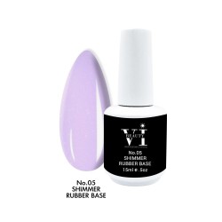 Rubber Base 05 Shimmer Light Purple Beauty VI 15ml