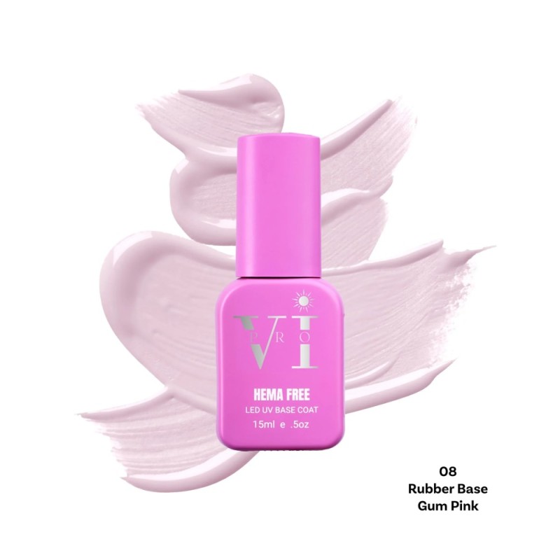 Rubber Base 08 Gum Pink Beauty VI 15ml