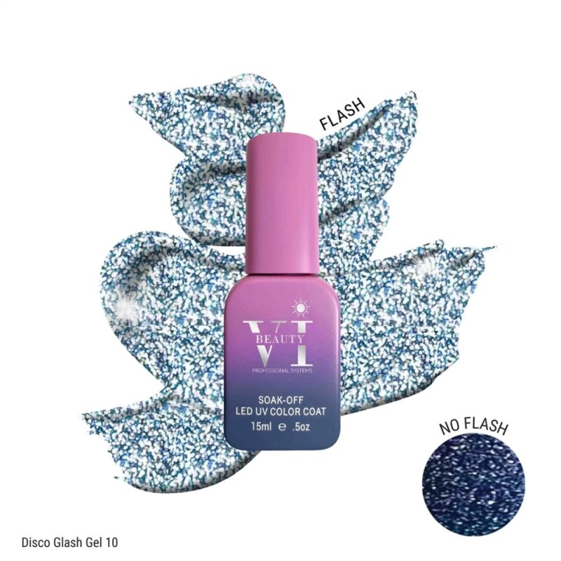 Ημιμόνιμο Βερνίκι Beauty VI DISCO FLASH GEL 10 15ml Ημιμόνιμο Βερνίκι Beauty VI DISCO FLASH GEL 10 15ml