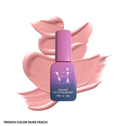Ημιμόνιμο Βερνίκι Beauty VI Nude Peach French Manicure 15ml