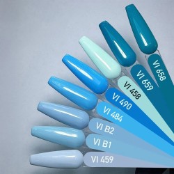 Ημιμόνιμο Βερνίκι Beauty VI-Β2 15ml Light Baby Blue