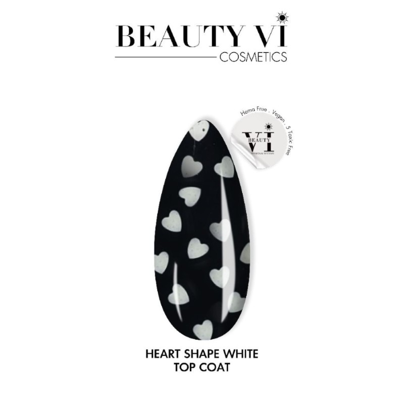 Heart Shape Top White Beauty VI 15ml