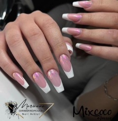 Ημιμόνιμο Βερνίκι Baby Powder French Manicure Beauty VI 15ml