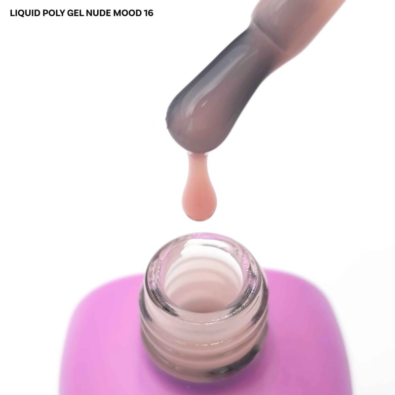 Liquid Poly Gel Beauty VI 16 Nude Mood 15ml