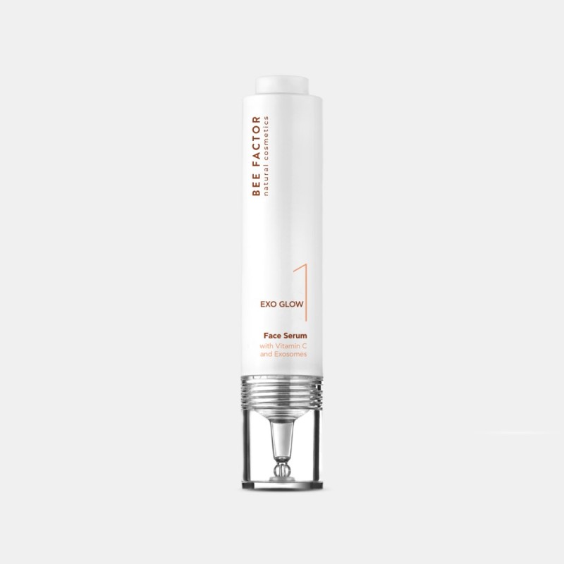 Exo Glow Face Serum – Ορός Λάμψης & Λεύκανσης με Εξωσώματα Bee Factor 30ml