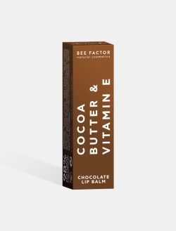 Lip Balm Chocolate με Βούτυρο Κακαό & Βιταμίνη Ε 5ml Bee Factor