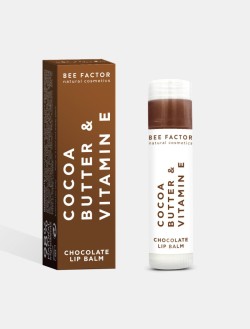 Lip Balm Chocolate με Βούτυρο Κακαό & Βιταμίνη Ε 5ml Bee Factor