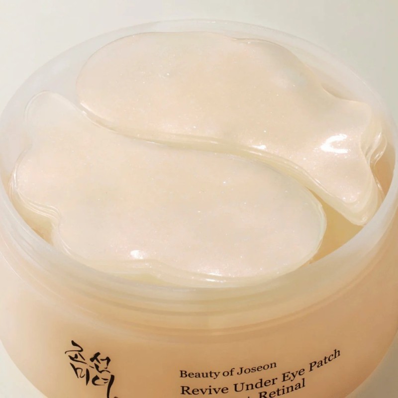 Επιθέματα Αντιγήρανσης Ματιών BEAUTY OF JOSEON Revive Under Eye Patch Ginseng + Retinal 60patches