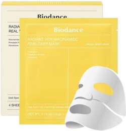 Biodance Radiant Vita Niacinamide Real Deep Mask 34g 1pc