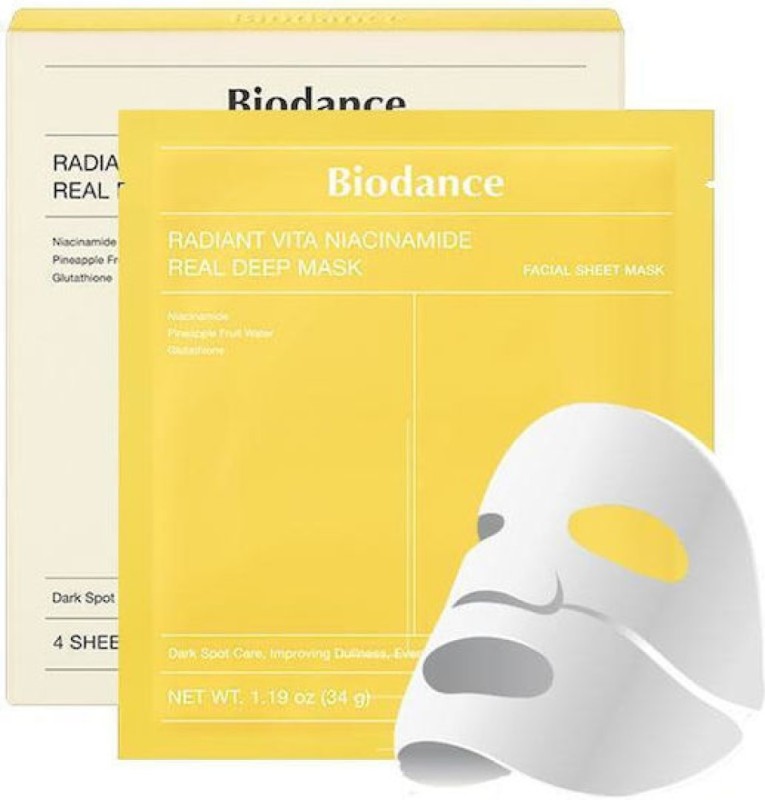 Radiant Vita Niacinamide Real Deep Mask 34g 1pc Radiant Vita Niacinamide Real Deep Mask 34g 1pc