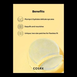 Cosrx Advanced Snail Hydrogel Eye Patch Επιθέματα ματιών υδρογέλης με σαλιγκάρι 60 Patches