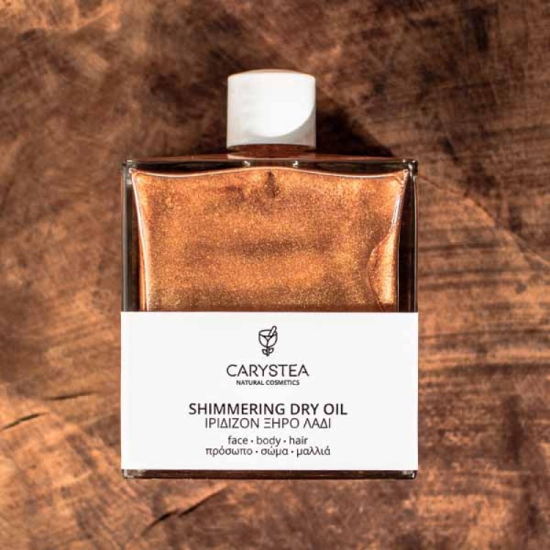 Shimmering Dry Oil Bronze Glow Carystea 100ml