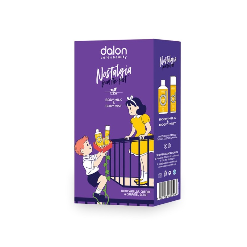 DALON Body Milk 300ml + Body Mist 100ml Charm Me_GIFT BOX