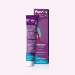 Βαφή μαλλιών 1.0 Mαύρο 100ml Fanola Color