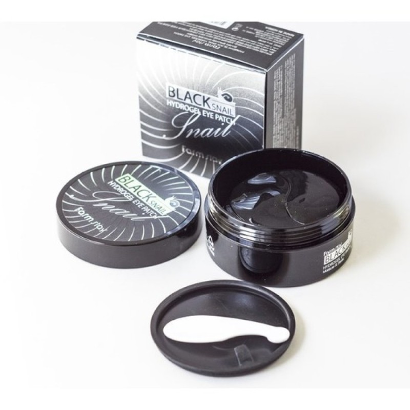 Επιθέματα ματιών Farmstay Black Snail Hydrogel Eye Patch 60pcs Επιθέματα ματιών Farmstay Black Snail Hydrogel Eye Patch 60pcs