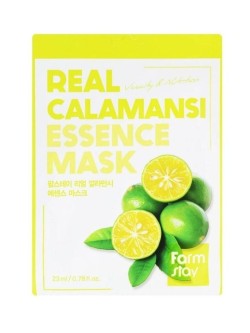 Farmstay Μάσκα Λάμψης και Λεύκανσης Real Calamansi Essence Mask 23ml