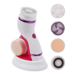CNAIER Facial Cleansing & Massaging Device 4 in 1- Ηλεκτρικό Βουρτσάκι Σιλικόνης για Καθαρισμό και Μασάζ Προσώπου