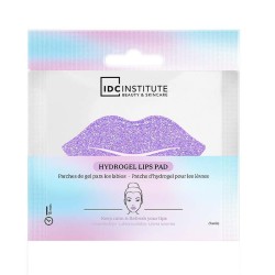 IDC Hydrogel Glitter Lip Patches Μάσκα Επίθεμα Χειλιών με Υδατικό τζελ & Γκλίτερ 1 pair 6gr Μωβ