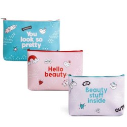 IDC Institute Cosmetic Bag Hello Beauty Νεσεσέρ Καλλυντικών 22 x 15 cm