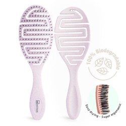 IDC Βούρτσα Μαλλιών Εύκαμπτη 100% ανακυκλώσιμη Flexible Hair Brush Easy Detangling 110gr