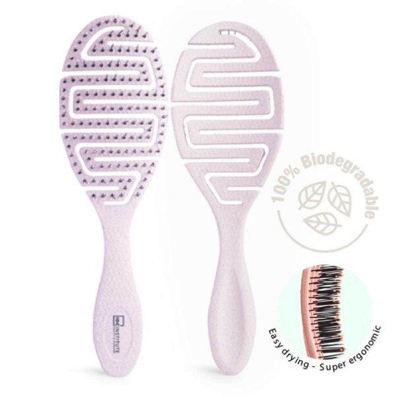 IDC Βούρτσα Μαλλιών Εύκαμπτη 100% ανακυκλώσιμη Flexible Hair Brush Easy Detangling 110gr