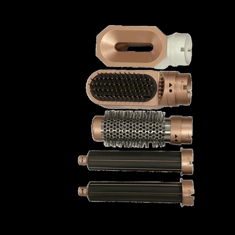 Σεσουάρ Μαλλιών Πολυμορφικό με 5 Αποσπώμενα Αξεσουάρ Styling Eurostil Penta 1300Watt