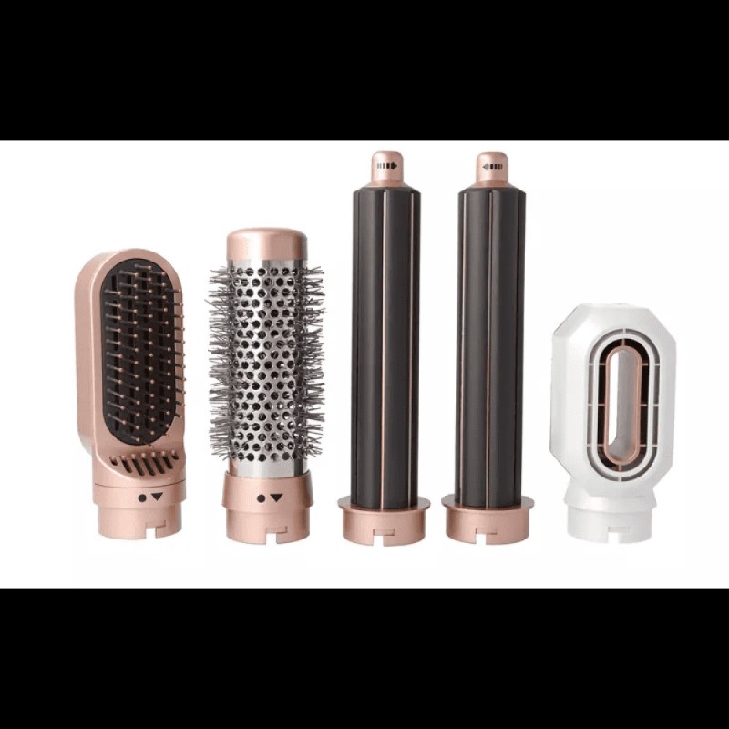 Σεσουάρ Μαλλιών Πολυμορφικό με 5 Αποσπώμενα Αξεσουάρ Styling Eurostil Penta 1300Watt
