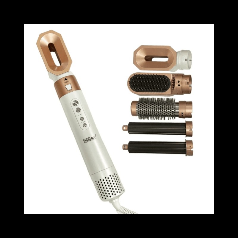 Σεσουάρ Μαλλιών Πολυμορφικό με 5 Αποσπώμενα Αξεσουάρ Styling Eurostil Penta 1300Watt Σεσουάρ Μαλλιών Πολυμορφικό με 5 Αποσπώμενα Αξεσουάρ Styling Eurostil Penta 1300Watt