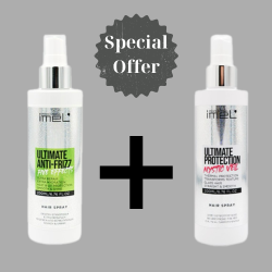 Hair Combo - Ultimate Protection Spray "Mystic Veil" + Leave In Spray Ultimate Anti-frizz "Five Effects"  Imel 200ml+200ml