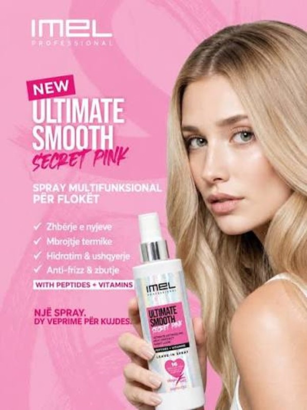 Imel Ultimate Smooth Spray 5 in 1 "Secret Pink" 200ml