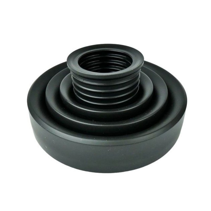 Φισούνα Αναδιπλούμενη Σιλικόνης Lim Folding Universal Μαύρη