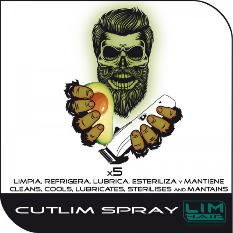 Λιπαντικό για Μηχανές Κουρέματος AVOCADO CUTLIM SPRAY 5 IN 1 400ml