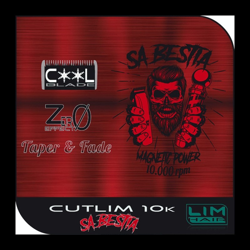 Επαγγελματική Μηχανή Κουρέματος Lim Hair Cutlim 10K SA Bestia 1000RPM Red