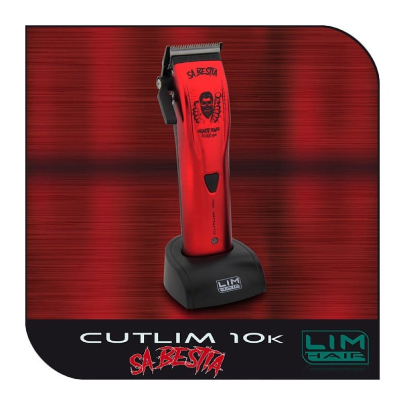 Επαγγελματική Μηχανή Κουρέματος Lim Hair Cutlim 10K SA Bestia 1000RPM Red