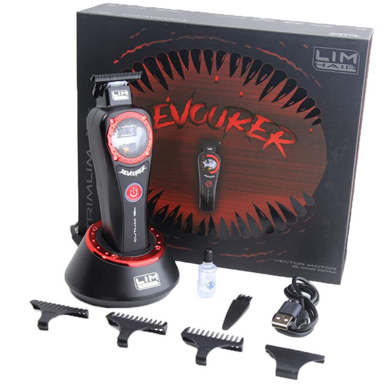 Επαγγελματική Μηχανή Κουρέματος Lim Hair Cutlim 15k Devourer 15000RPM Black Επαγγελματική Μηχανή Κουρέματος Lim Hair Cutlim 15k Devourer 15000RPM Black
