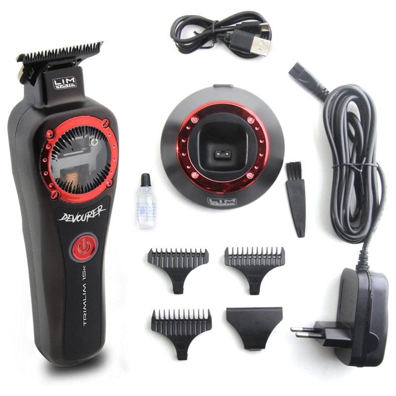 Επαγγελματική Μηχανή Κουρέματος Lim Hair Cutlim 15k Devourer 15000RPM Black Επαγγελματική Μηχανή Κουρέματος Lim Hair Cutlim 15k Devourer 15000RPM Black