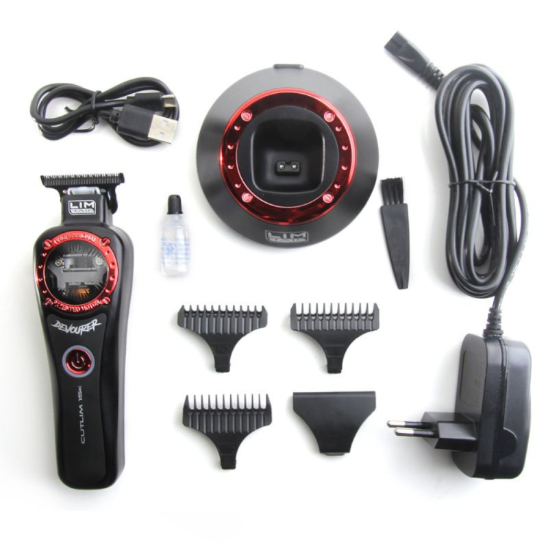 Επαγγελματική Μηχανή Κουρέματος Lim Hair Cutlim 15k Devourer 15000RPM Black Επαγγελματική Μηχανή Κουρέματος Lim Hair Cutlim 15k Devourer 15000RPM Black