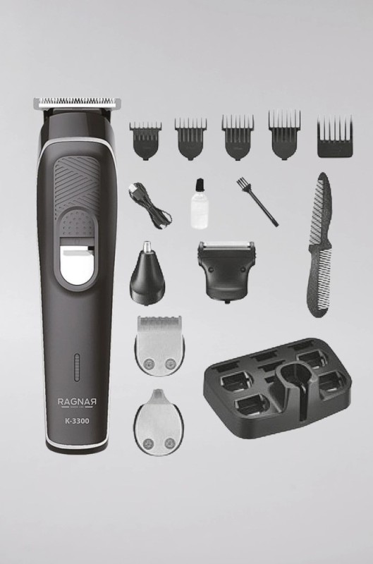 Σετ Επαναφορτιζόμενης Κουρευτικής Μηχανής 5 Σε 1 Eurosil Rangar K-3300