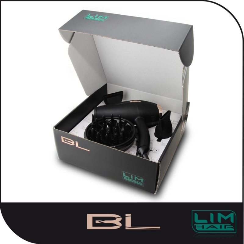 Επαγγελματικό Πιστολάκι Μαλλιών Τεχνολογίας Nano Silver Lim Hair BL Black 2400Watt