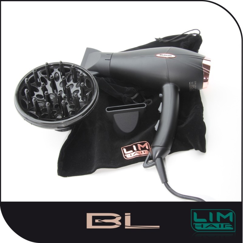 Επαγγελματικό Πιστολάκι Μαλλιών Τεχνολογίας Nano Silver Lim Hair BL Black 2400Watt