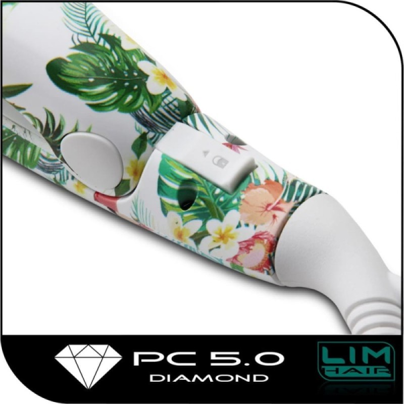 Ισιωτική Πρέσα Μαλλιών Lim Hair PC 5.0 Diamond Tropical 24mm 45 Watt