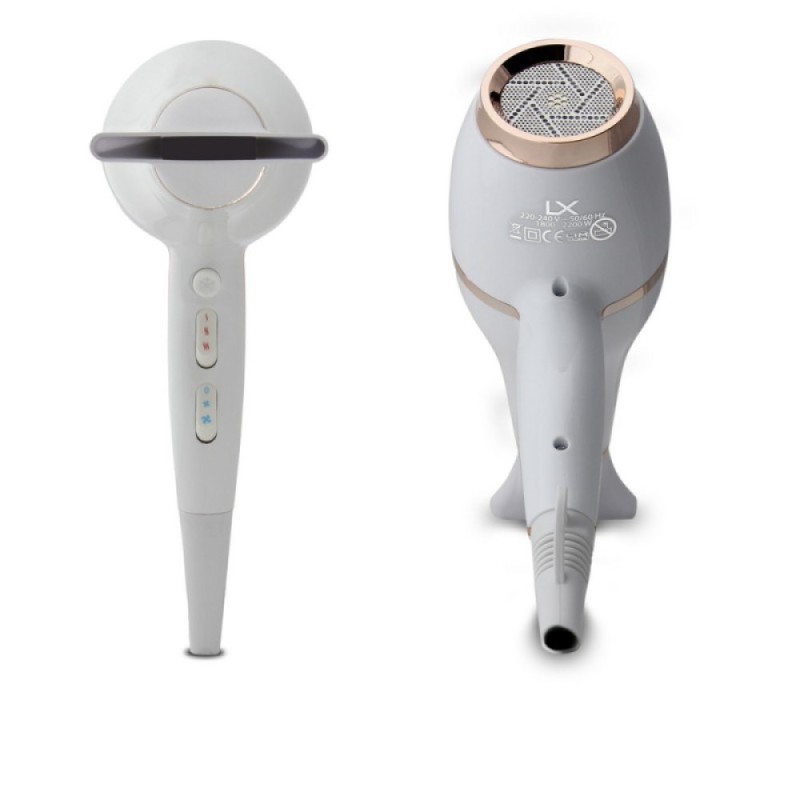 Επαγγελματικό Πιστολάκι Μαλλιών Τεχνολογίας Nano Silver Lim Hair LX White 2200Watt