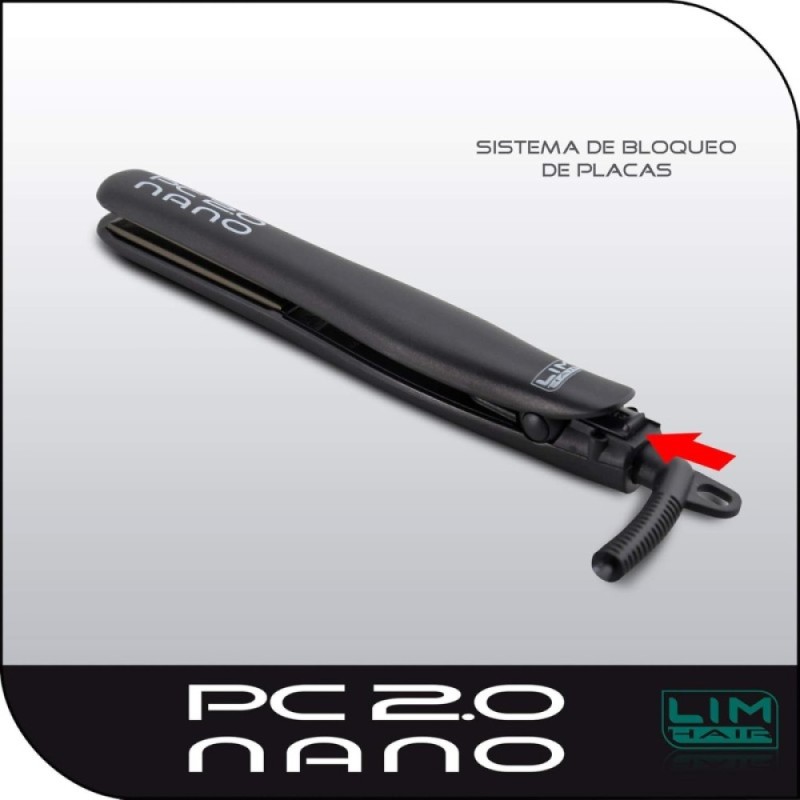 Μινι Ισιωτική Πρέσα Μαλλιών Lim Hair Nano PC 2.0 Canela 22 Watt