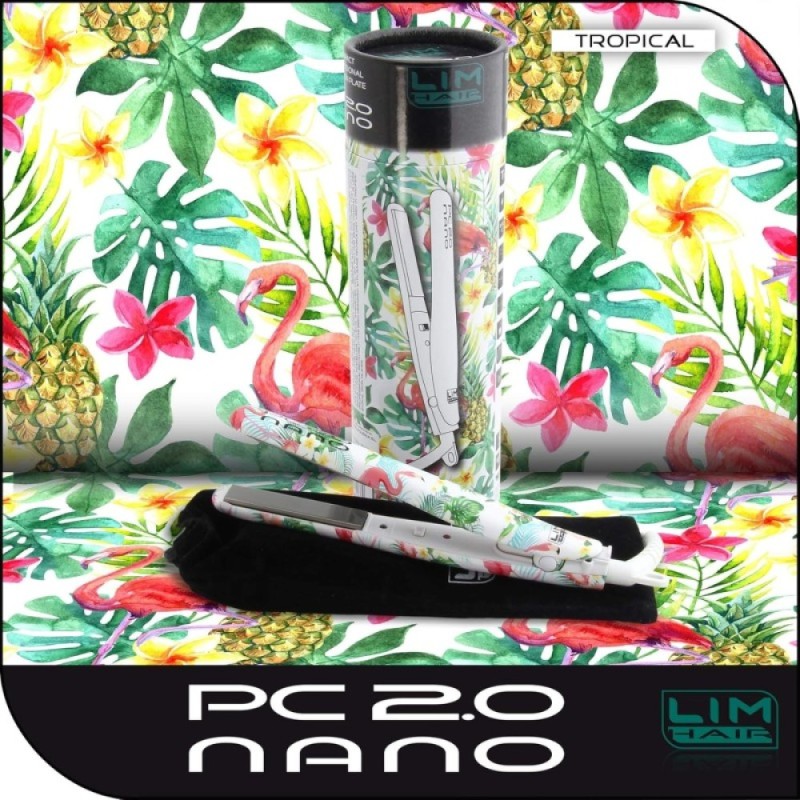 Μινι Ισιωτική Πρέσα Μαλλιών Lim Hair Nano PC 2.0 Tropical 22 Watt
