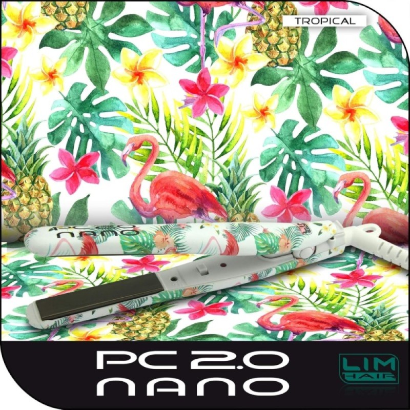 Μινι Ισιωτική Πρέσα Μαλλιών Lim Hair Nano PC 2.0 Tropical 22 Watt